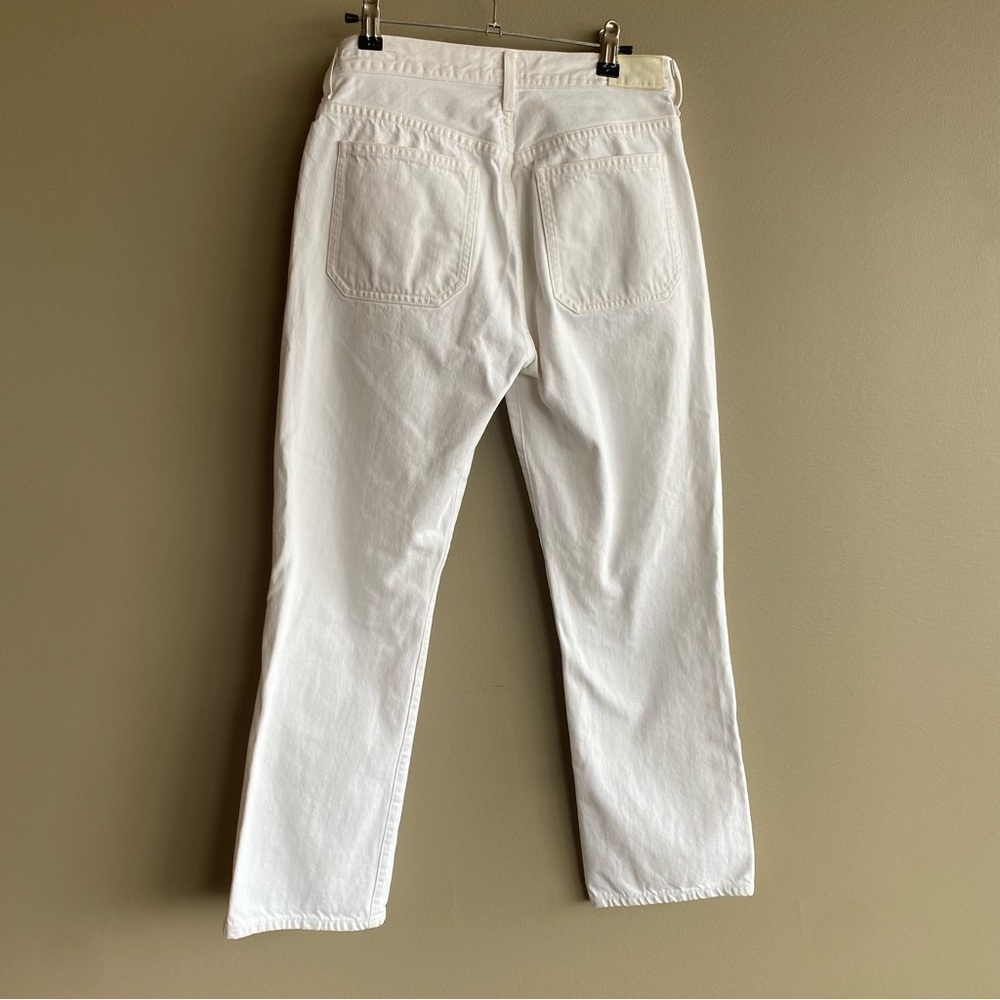 Citizens of Humanity Kamila Patch Pocket Flare White Jeans Size 27 - Picture 8 of 13